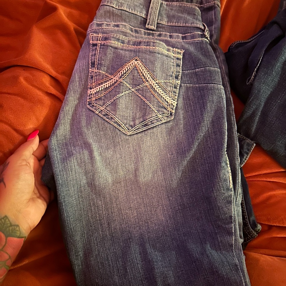 Ariat R.E.A.L. Riding Jeans – Size 29 Short – Dark Wash Bootcut